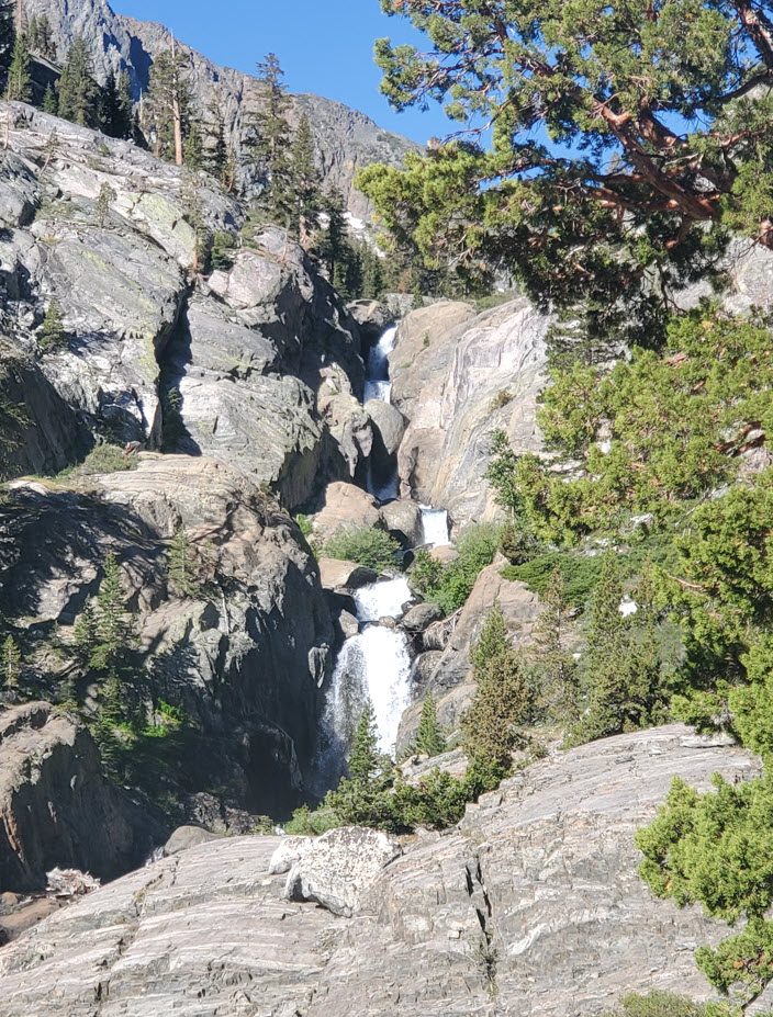 Up toward Shadow Lake