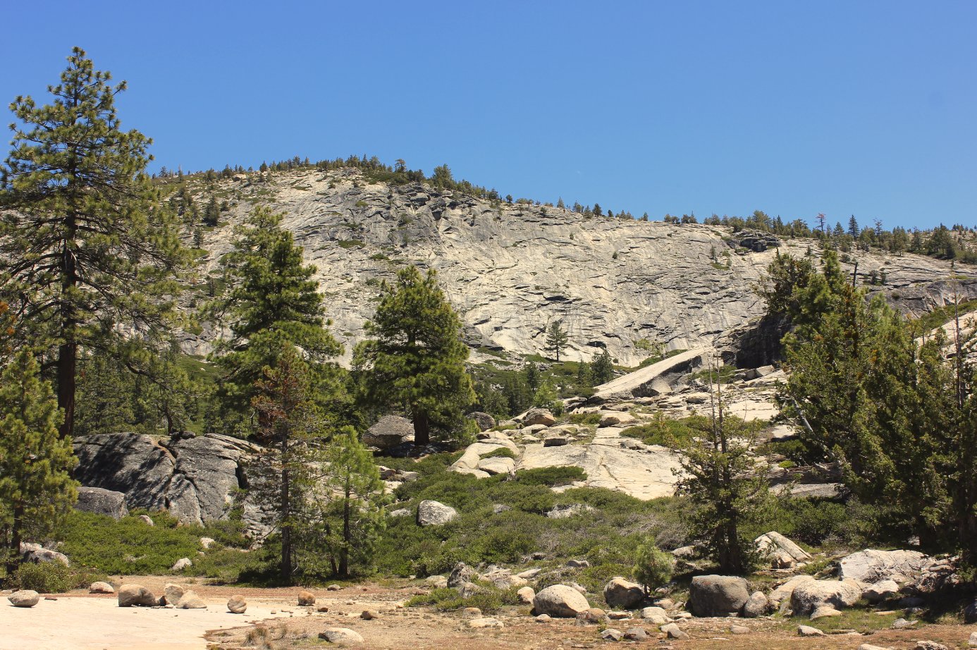 Striking granite