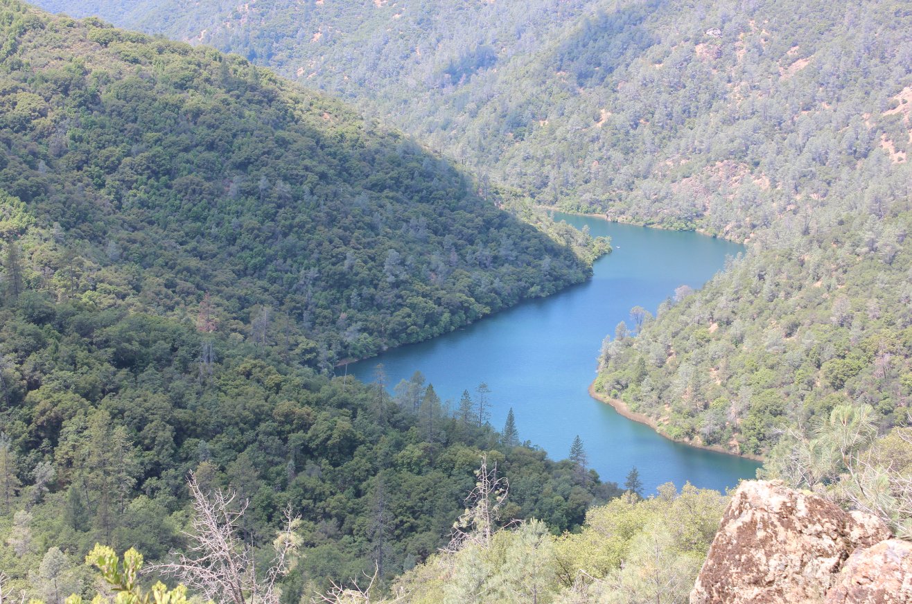 Lake Clementine to the west