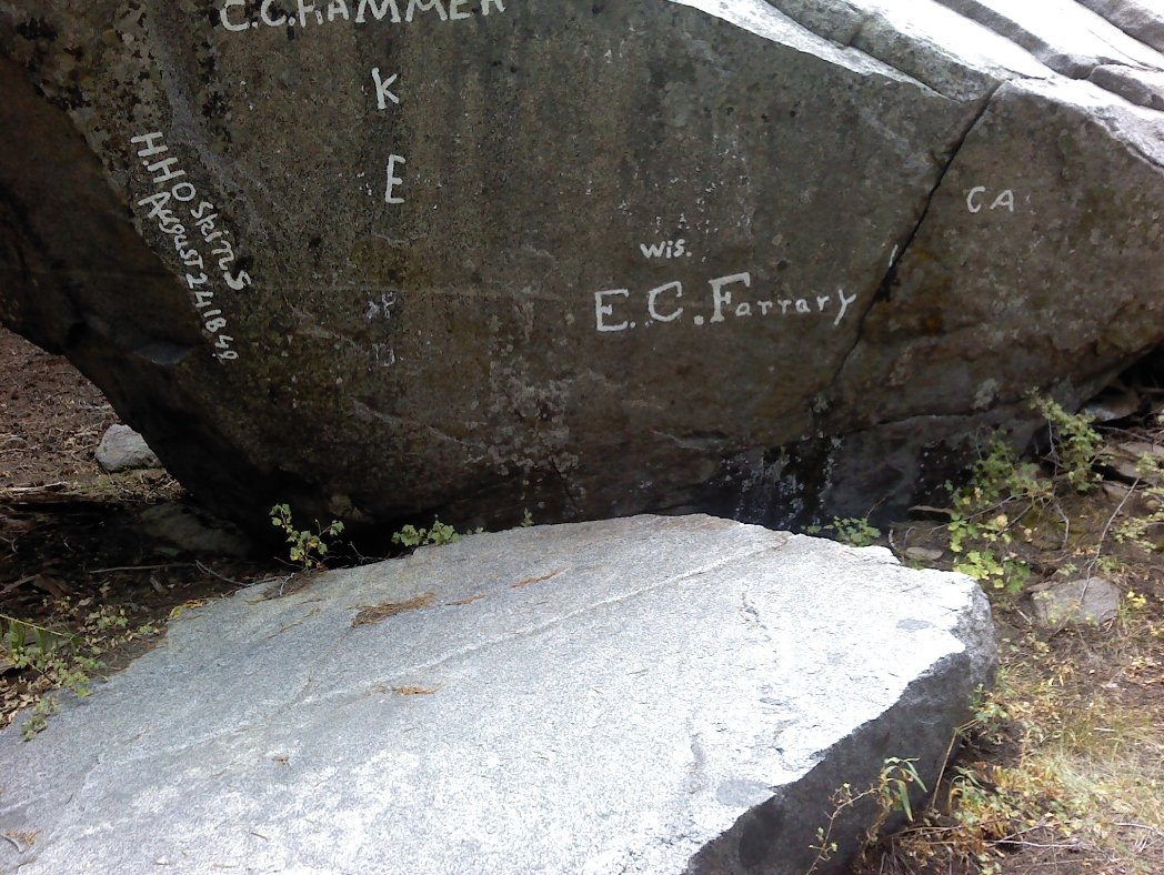 1849 graffiti