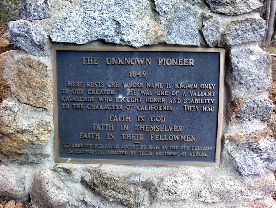 Unknown emigrant marker