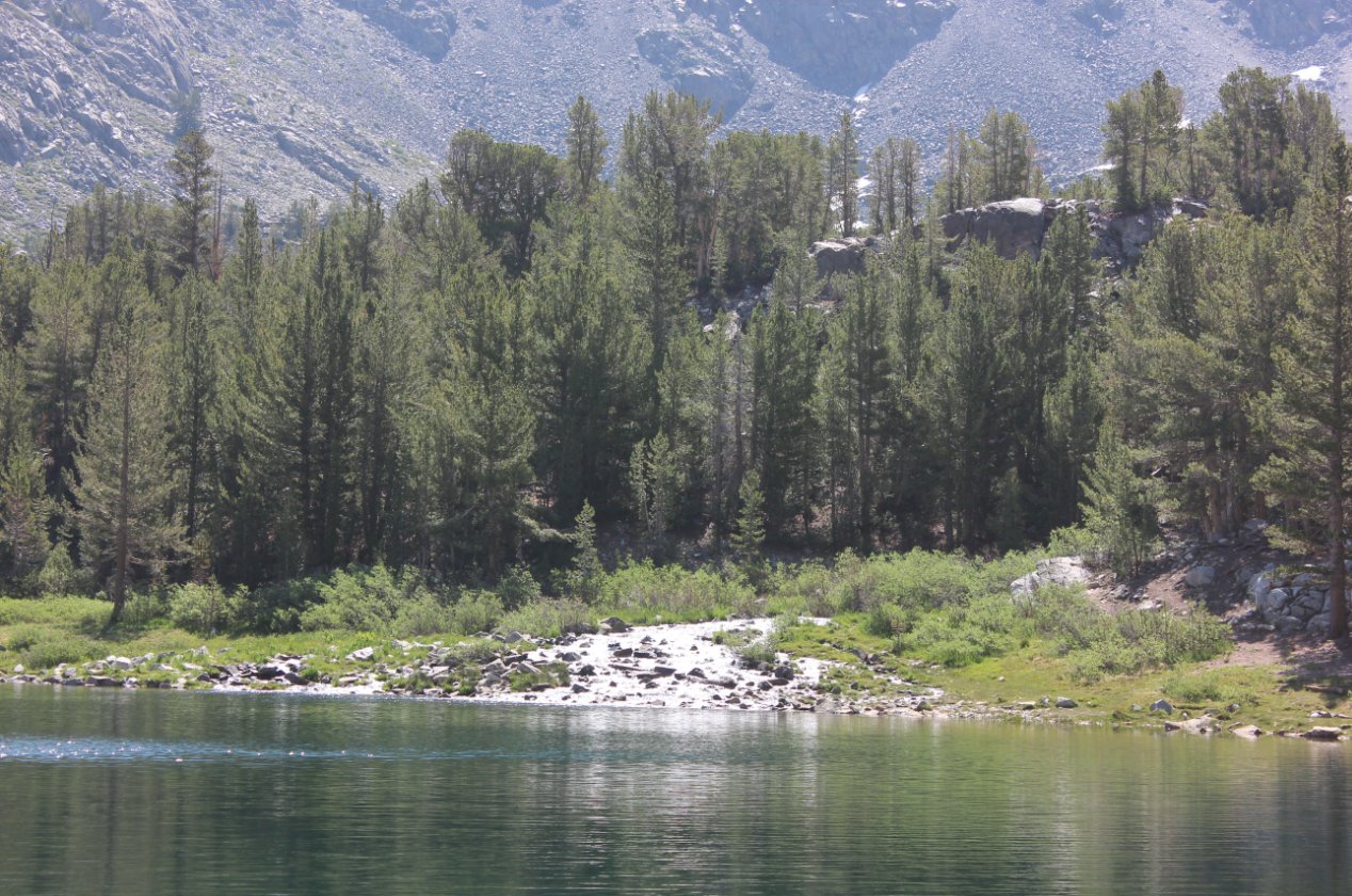 Heart Lake inlet