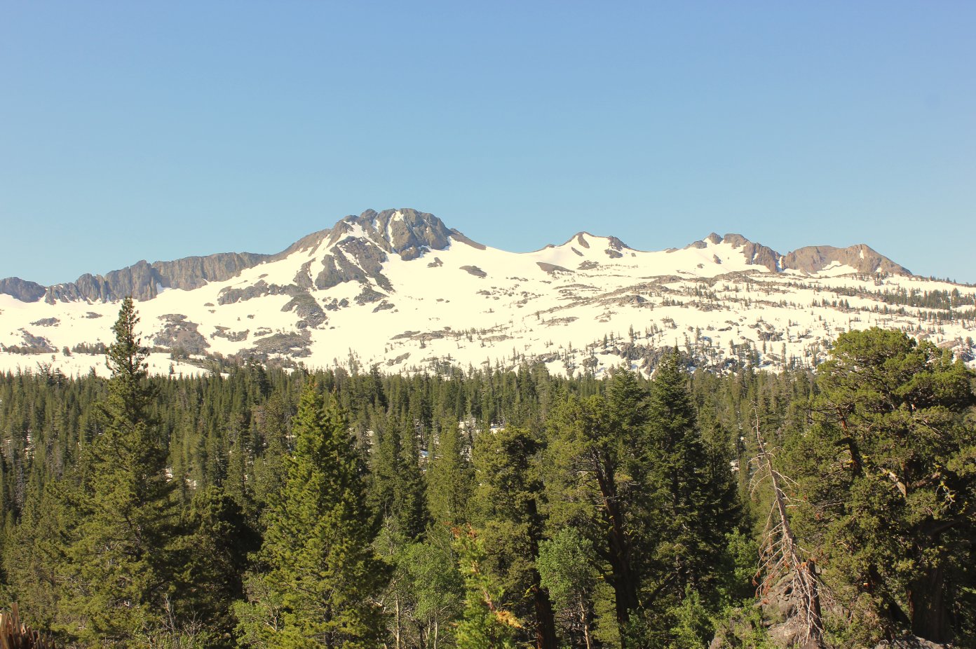 Round Top Mountain from early on