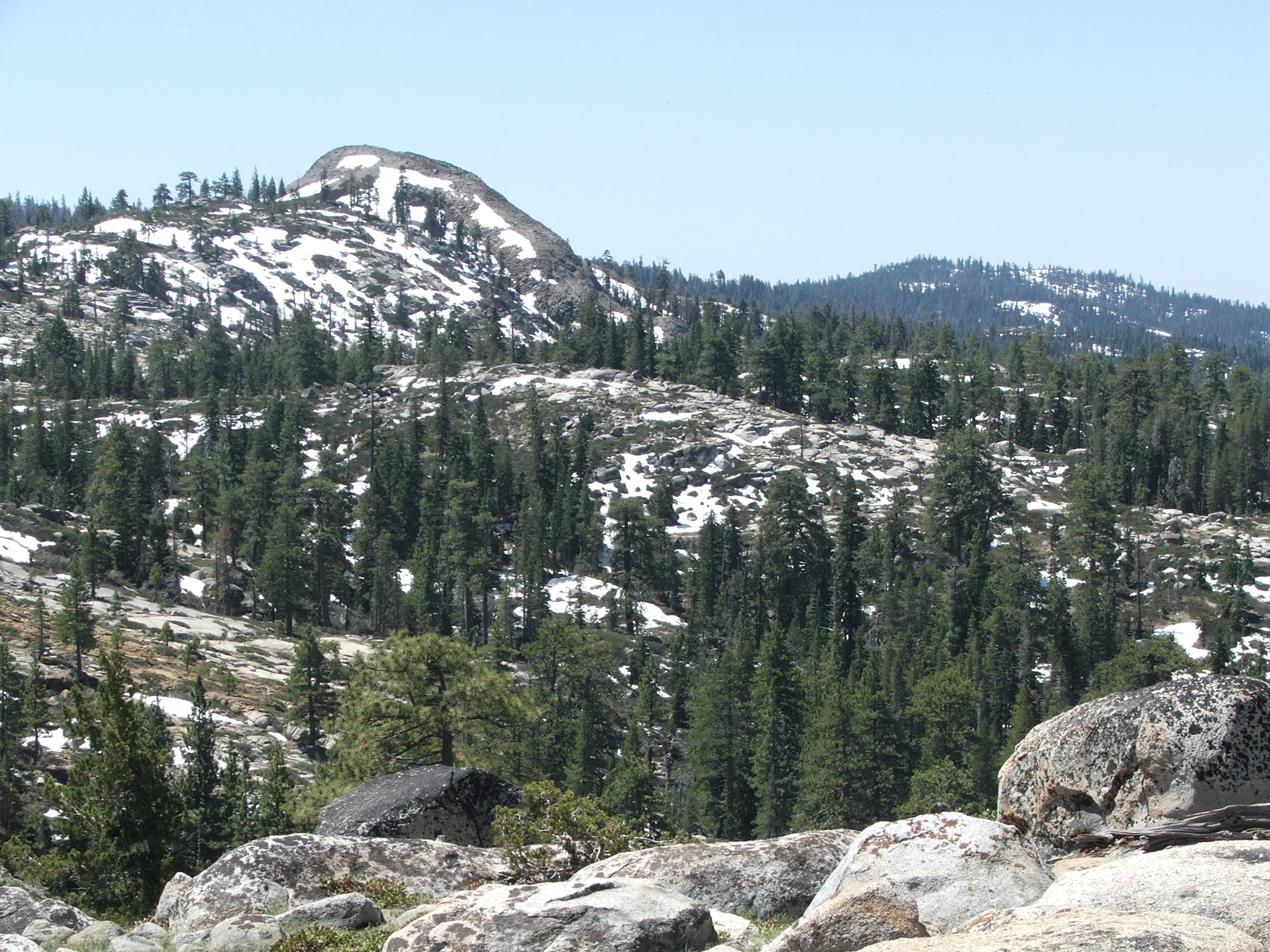 Looking across from Hidden Lake