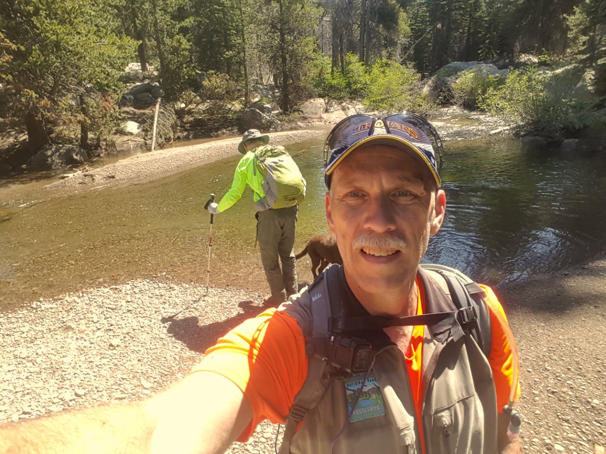 Off-trail water crossing