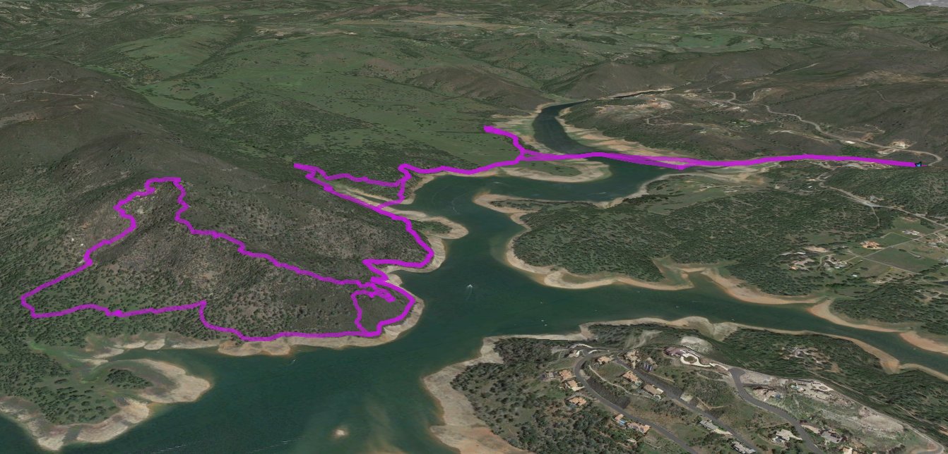 GPS Track of Hike