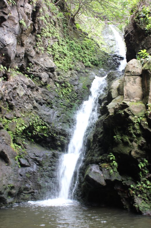 Makamakaole falls