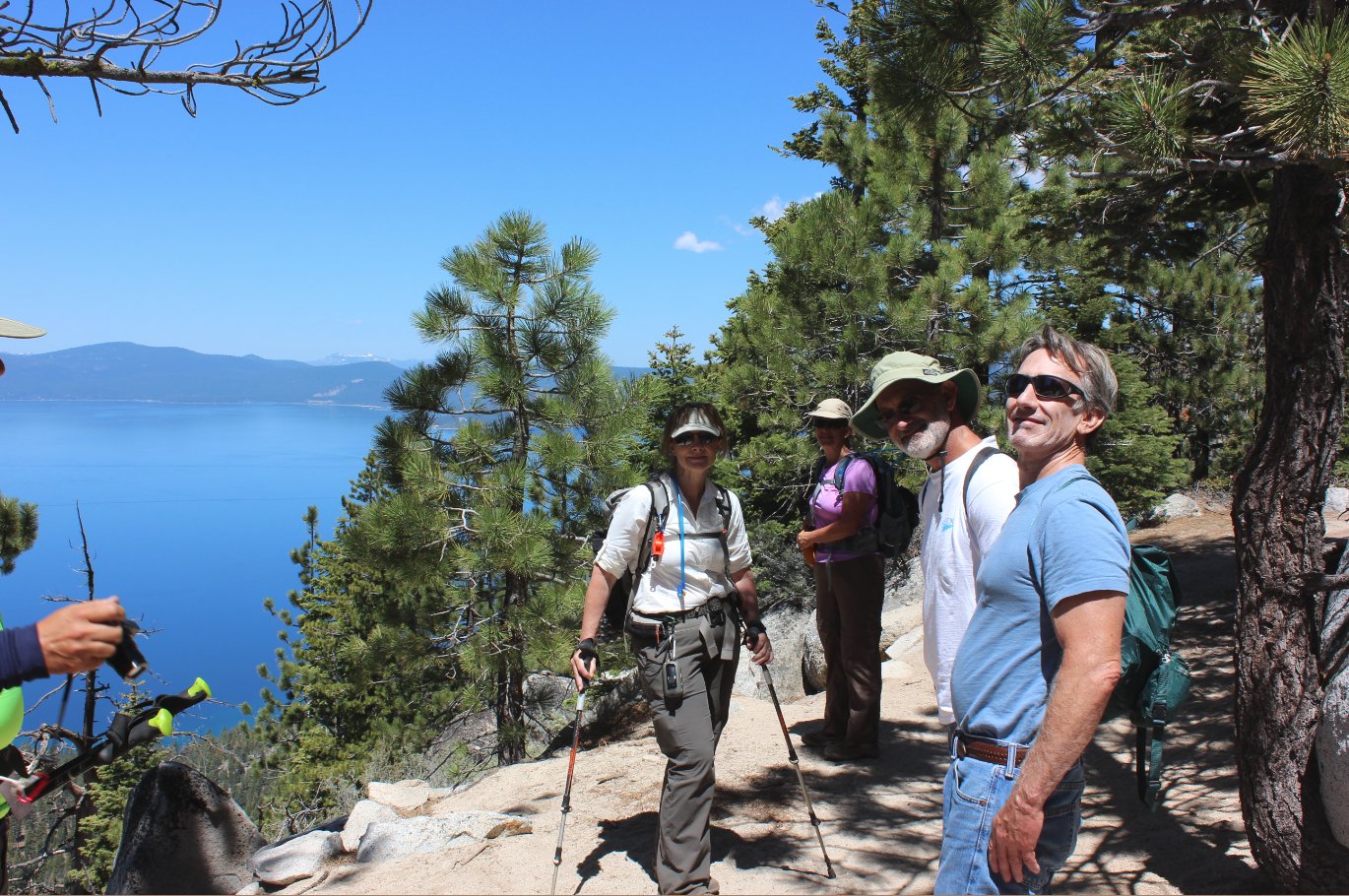 Our group enjoying the sights