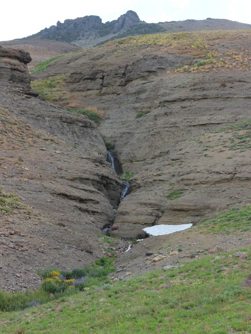 Late summer waterfall
