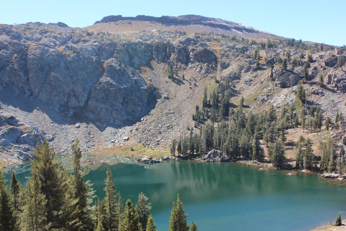 Emigrant Lake and Covered Wagon Peak