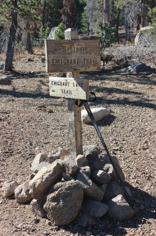 Emigrant Trail Marker