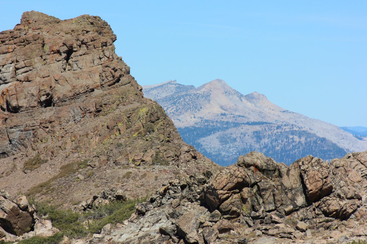 Crystal Range beyond Covered Wagon Peak