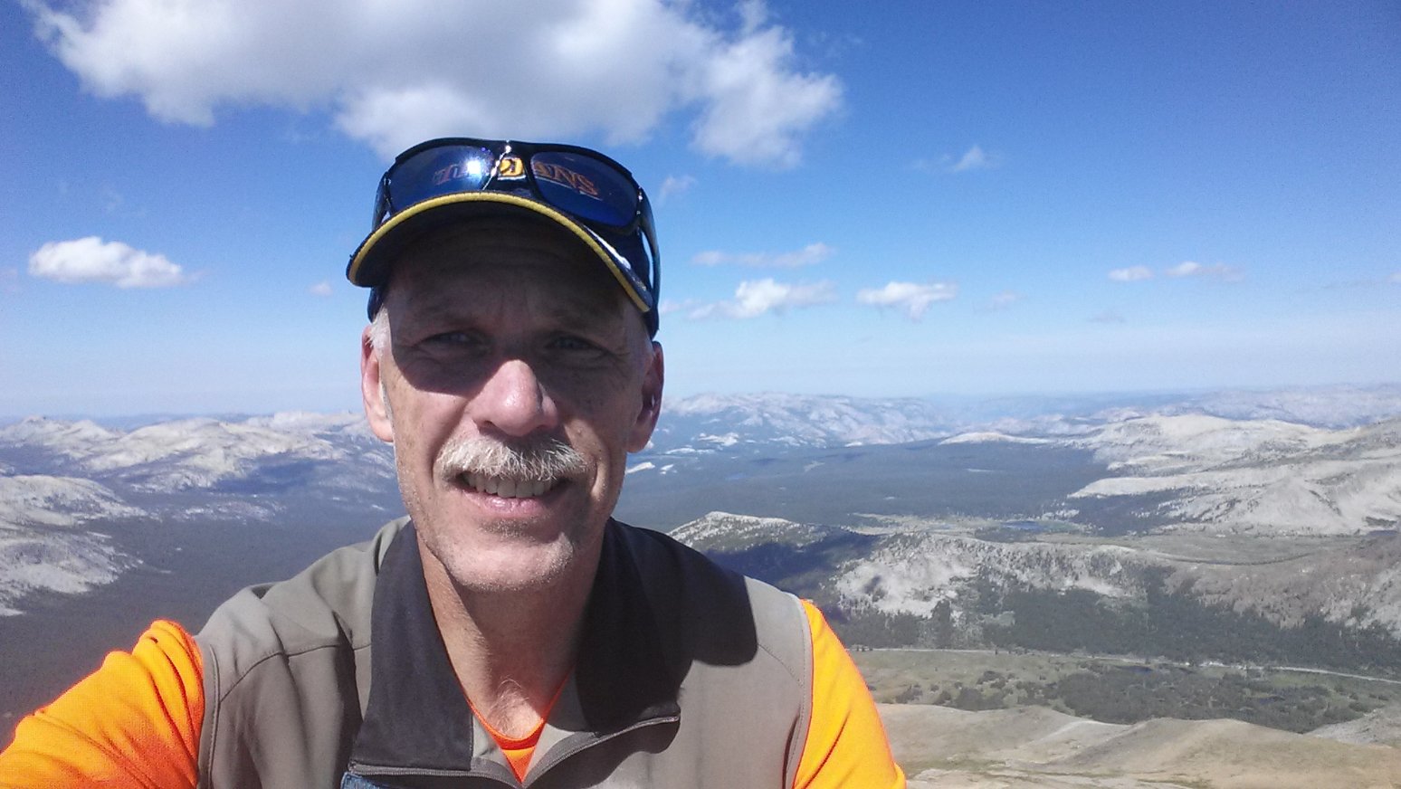 Yours truly at the summit