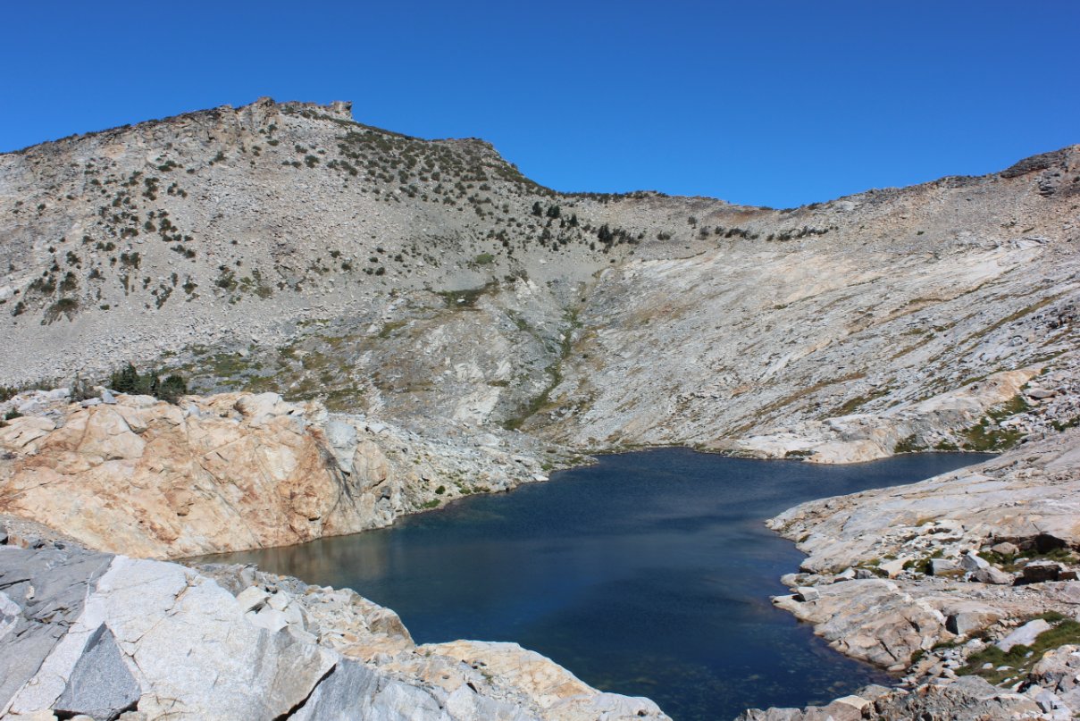 Tarn high above Lake Sylvia