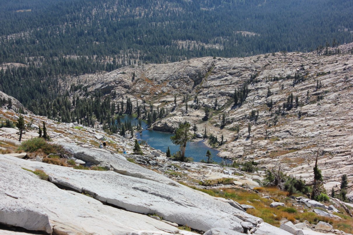 Lyons Lake from above