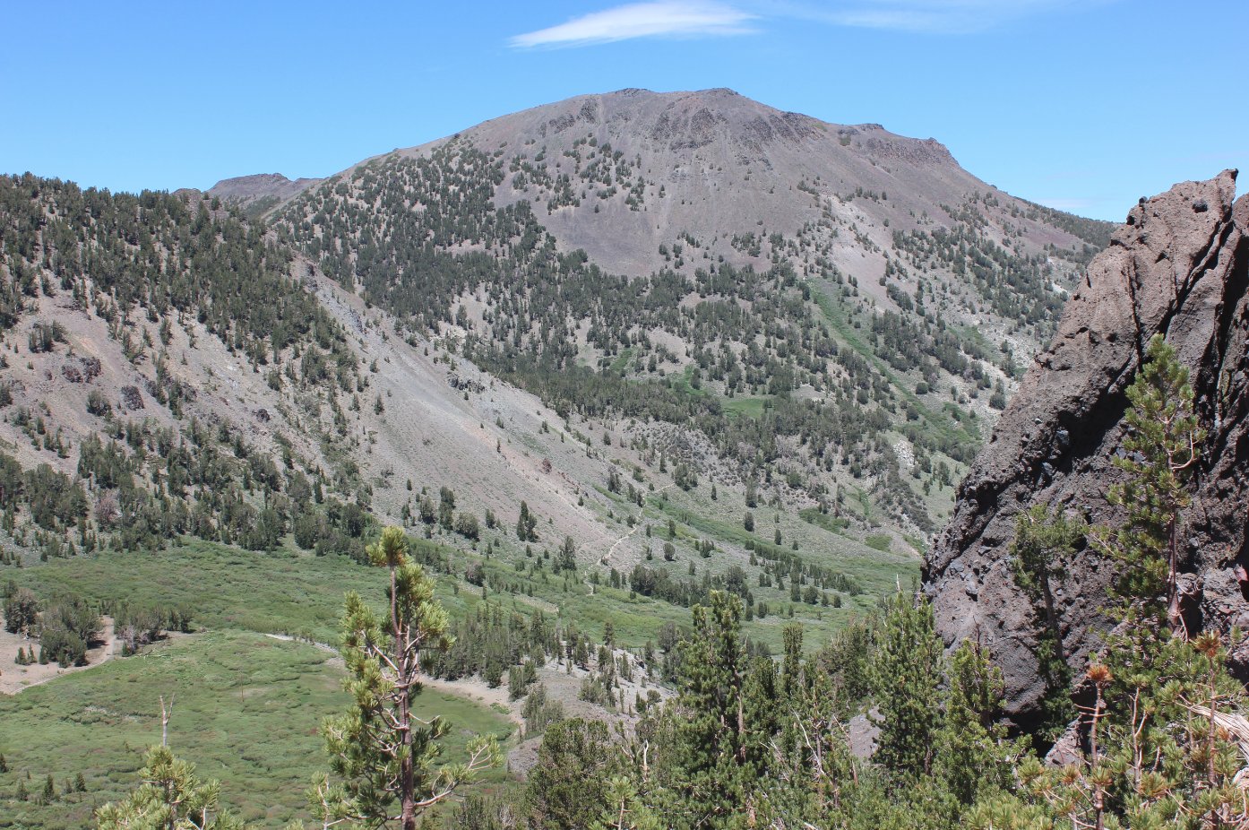 Mt. Rose from Tamarack Peak