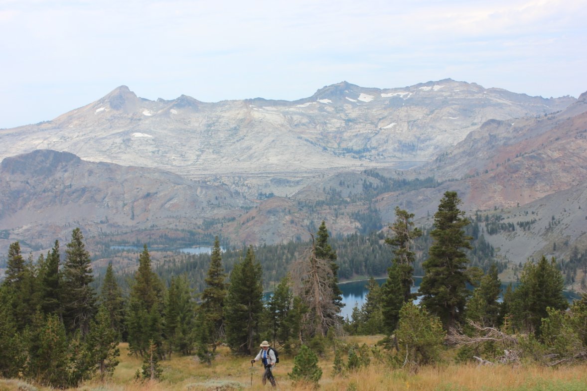 Lake Aloha from trail