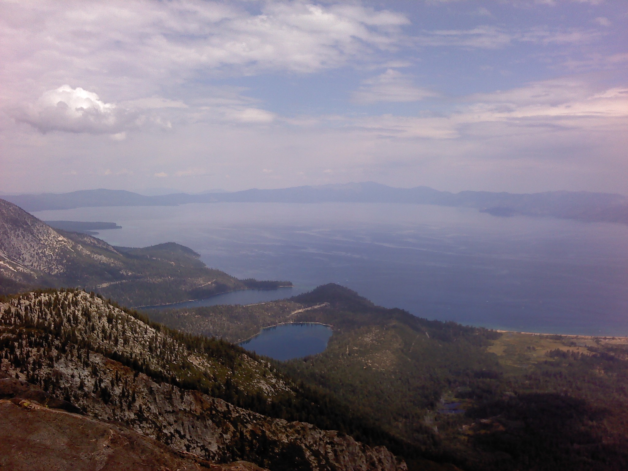 Looking north from the peak