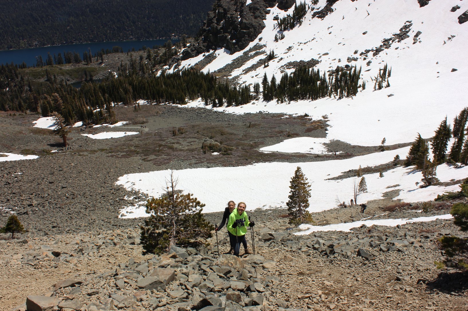 More along the climb