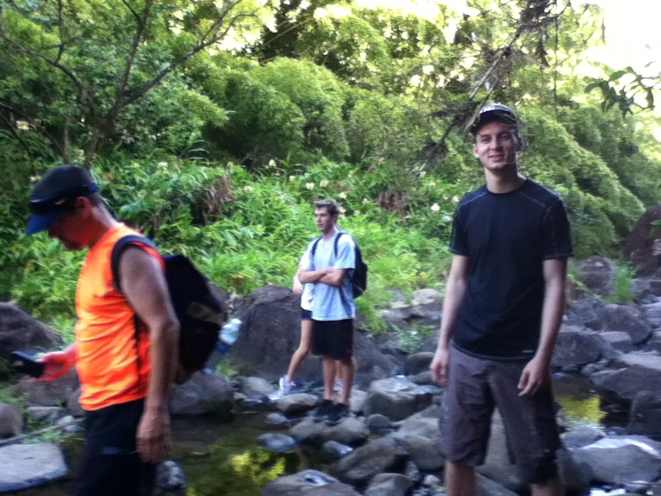 Group on the hike