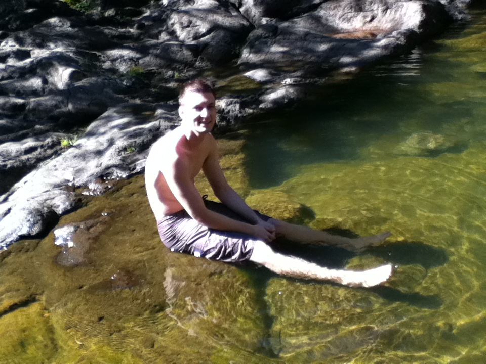 Tristan relaxing