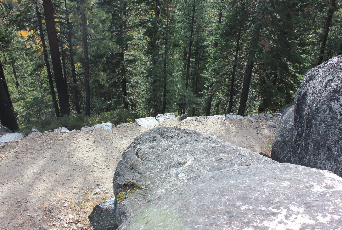 Trail from above
