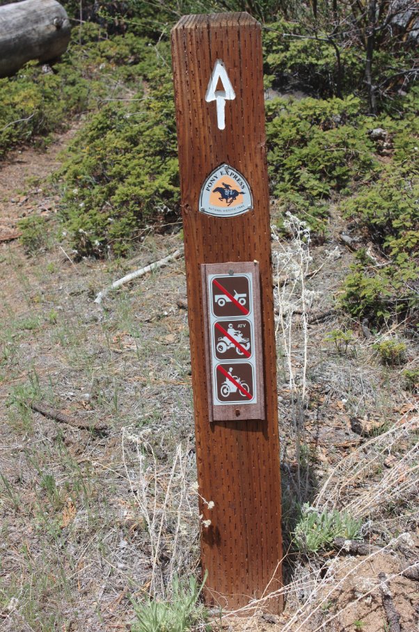 Trail marker