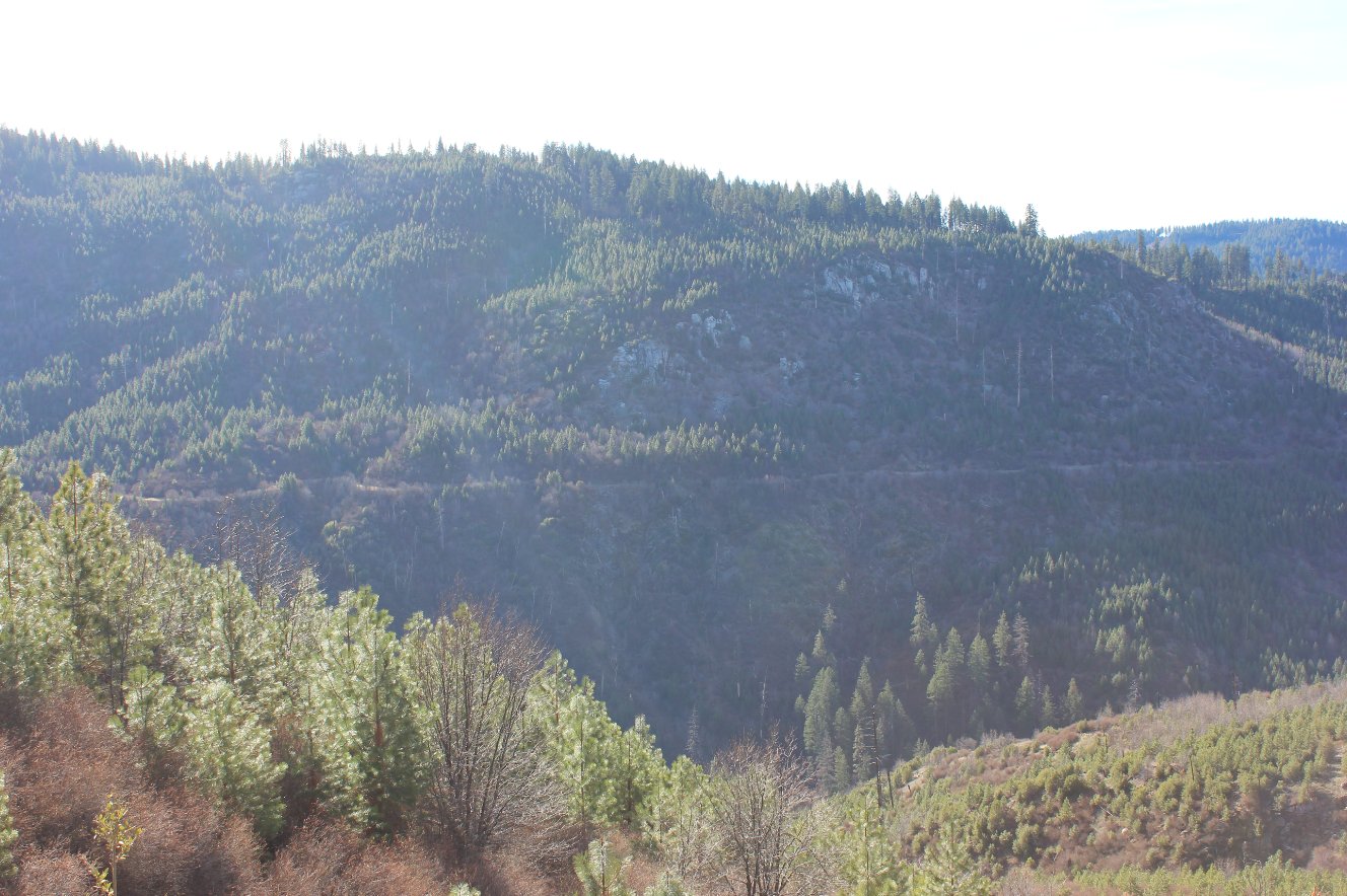 Across highway 50