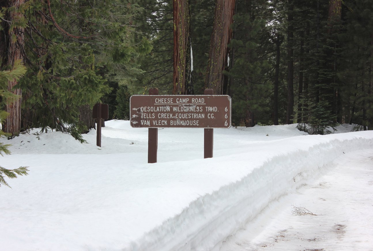 Parking area sign