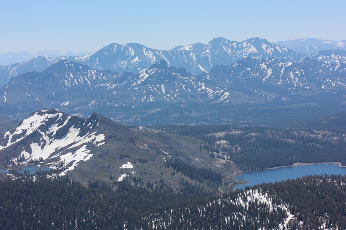Blue Lakes view