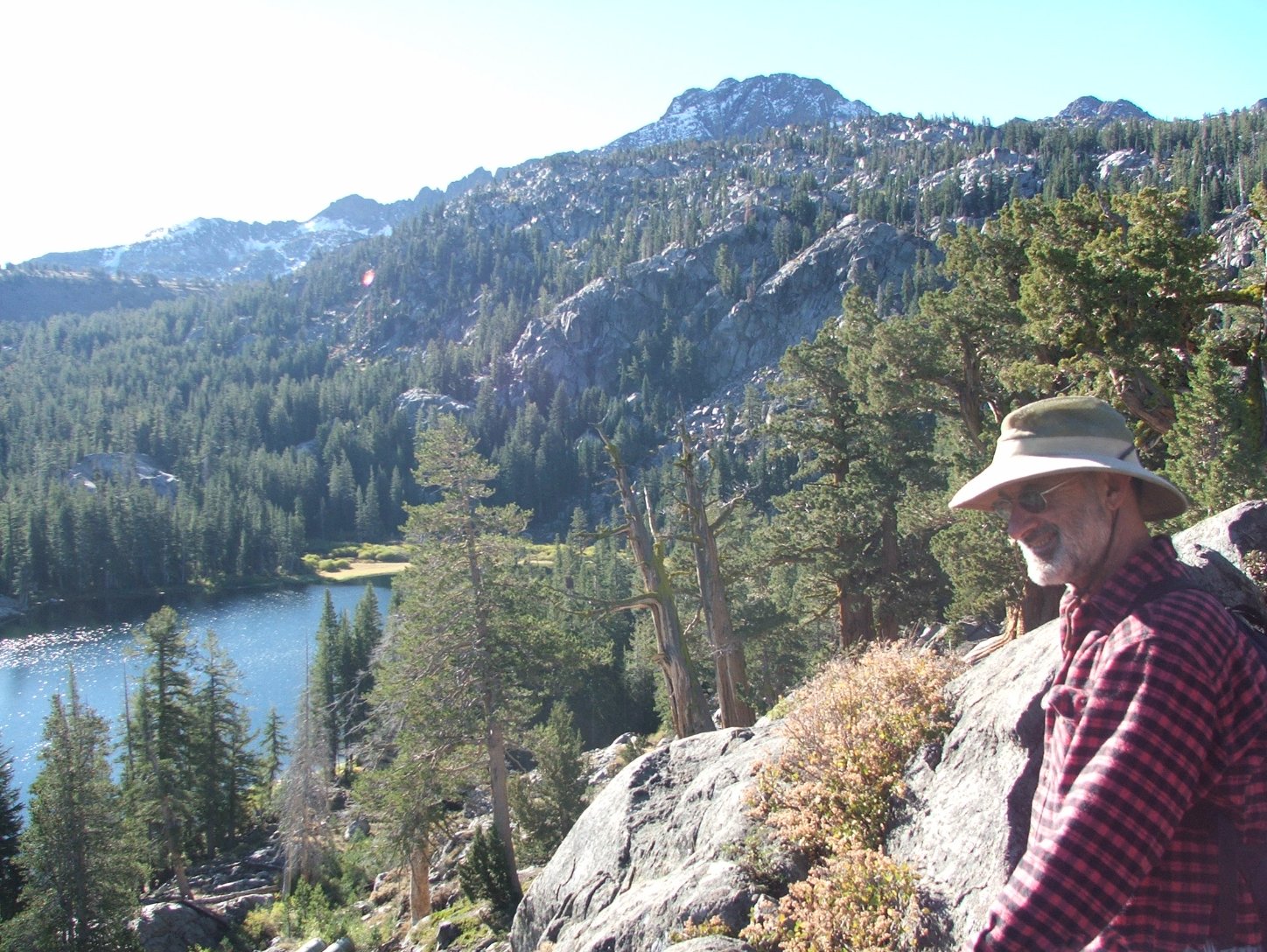 Jim at Woods Lake