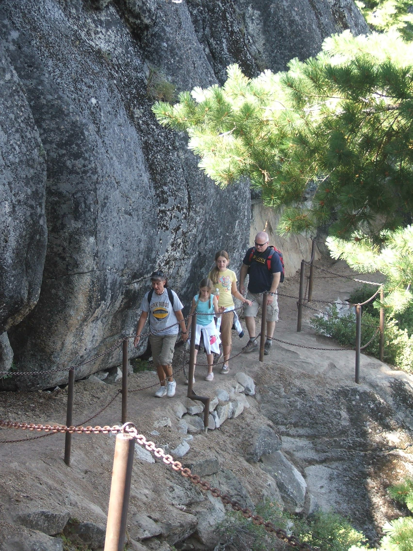 Hiking along the edge
