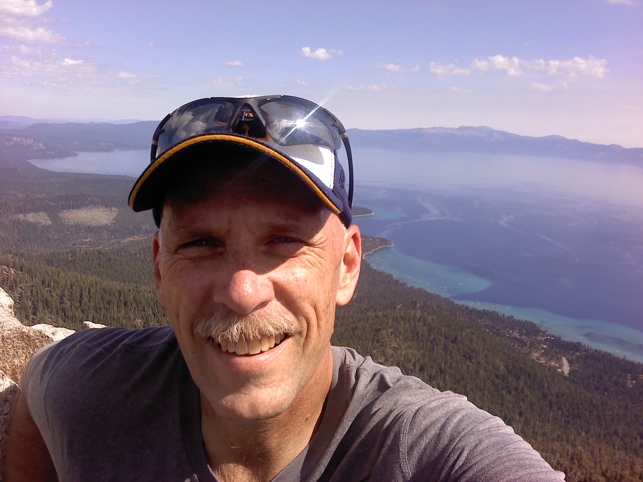 Myself at the peak