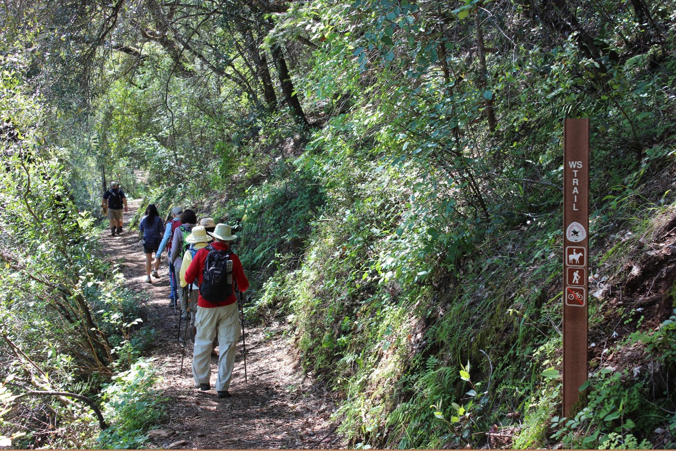Headed off down the hill