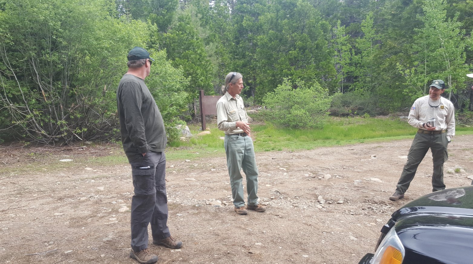 Work Crew at the Trailhead