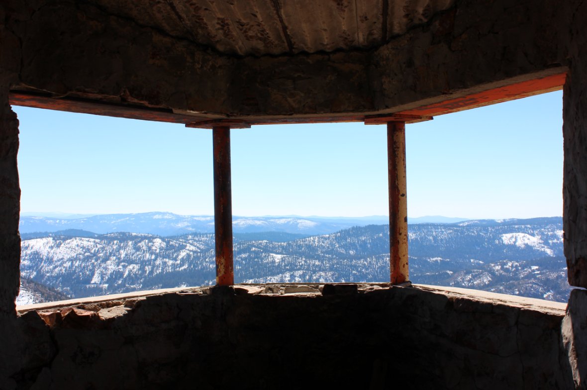 Views south from the lookout