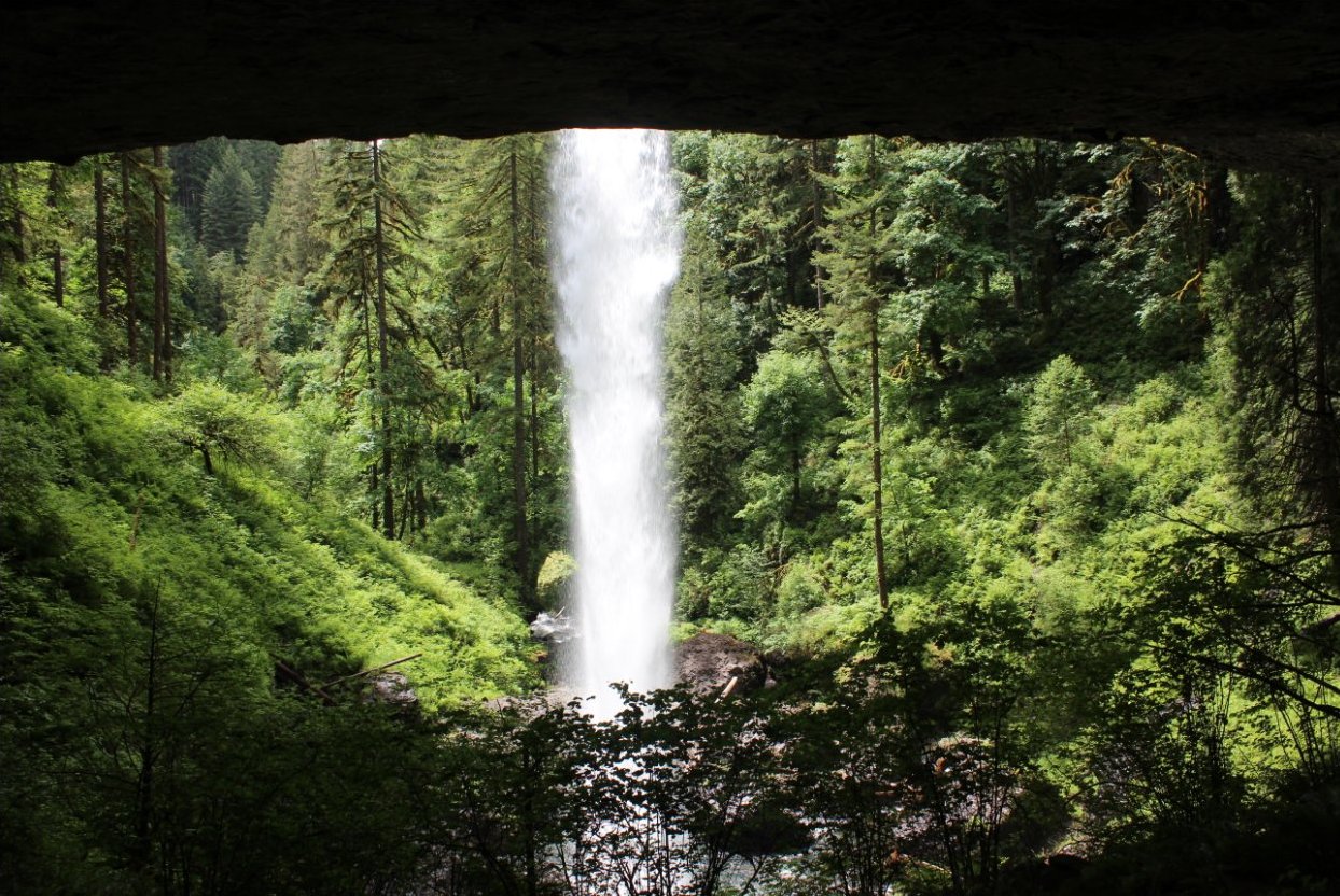 Behind North Falls
