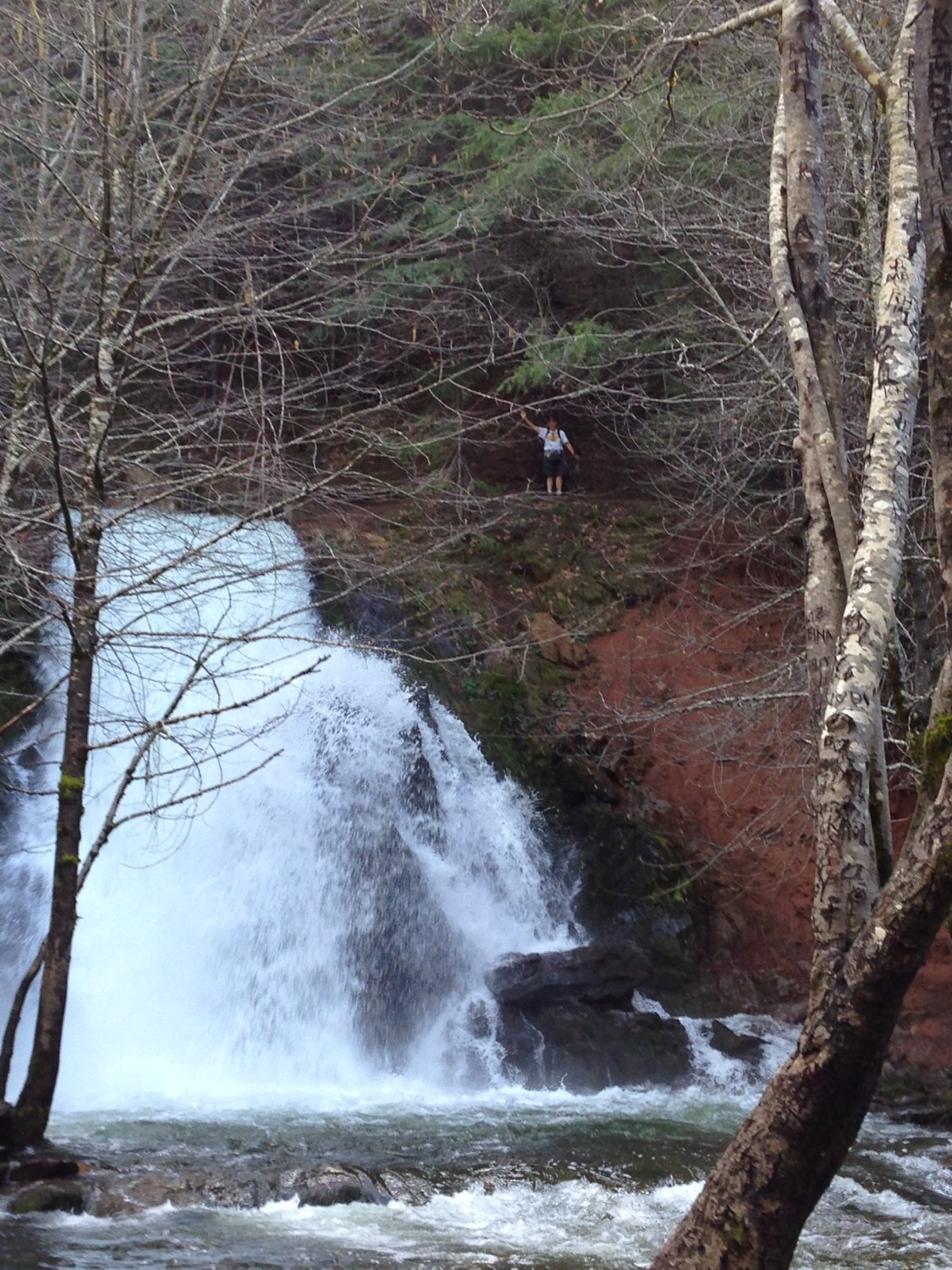 Me at the falls