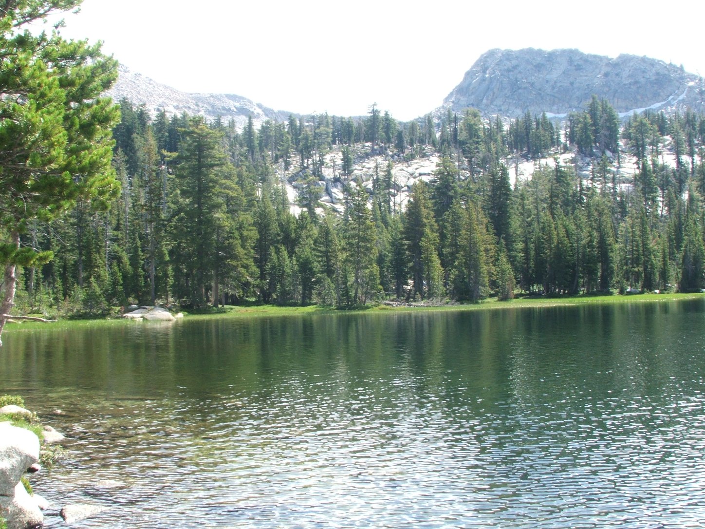 First view of Grouse Lake