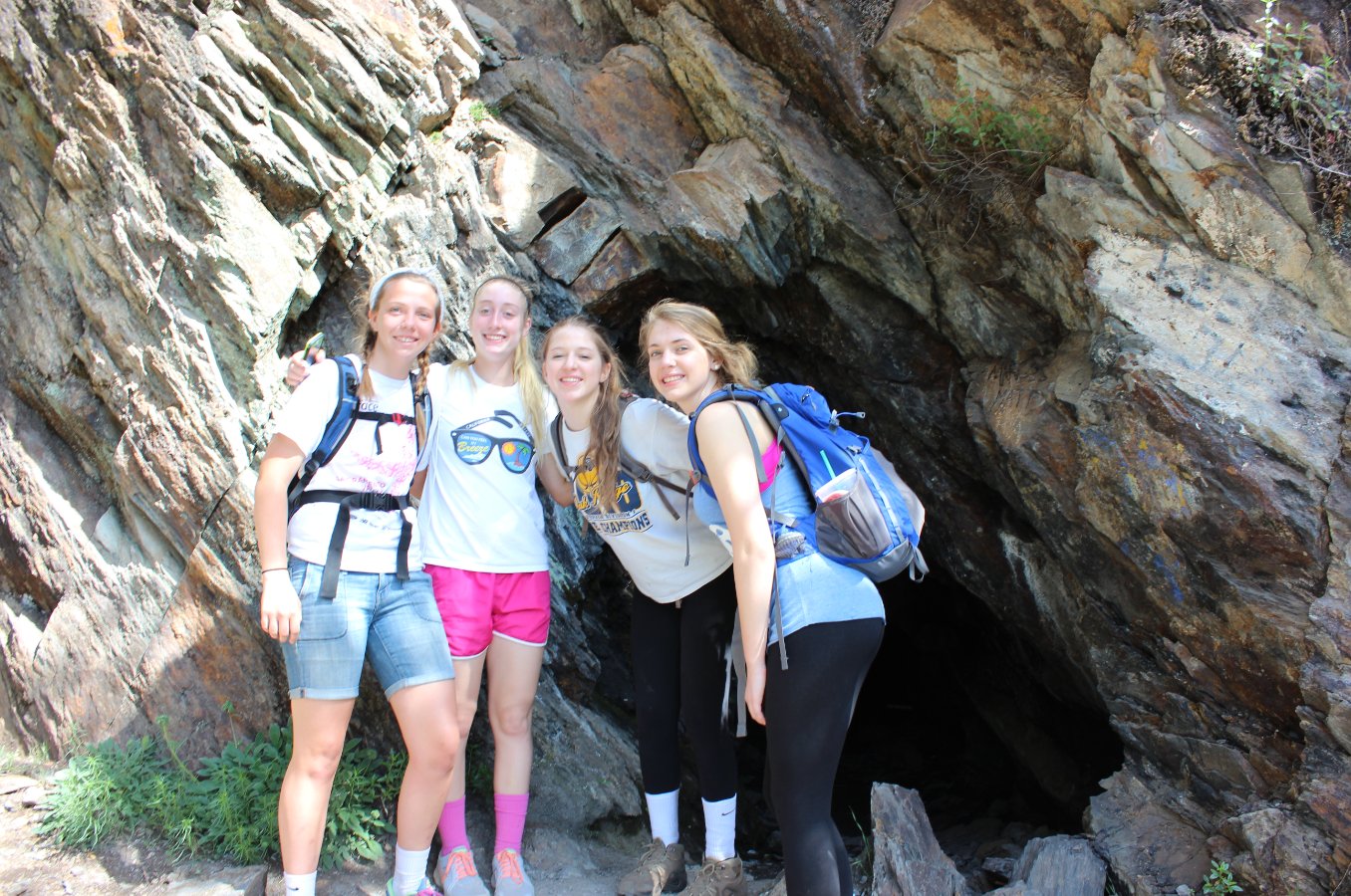At the old mine