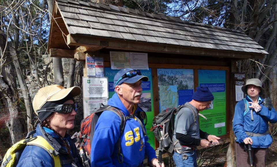 Wilderness permit kiosk