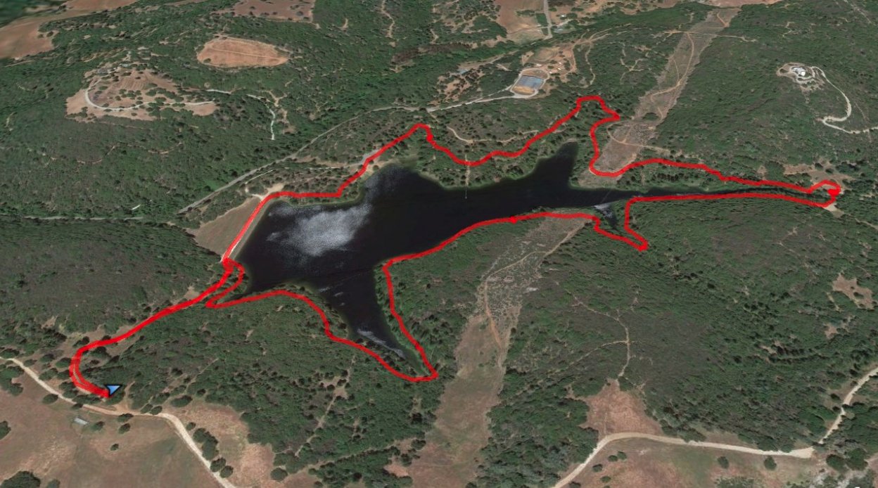 GPS Track of Hike
