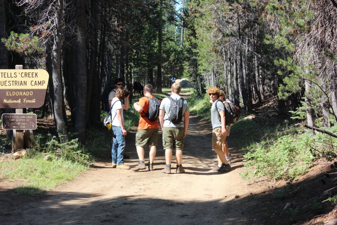 Group at the start