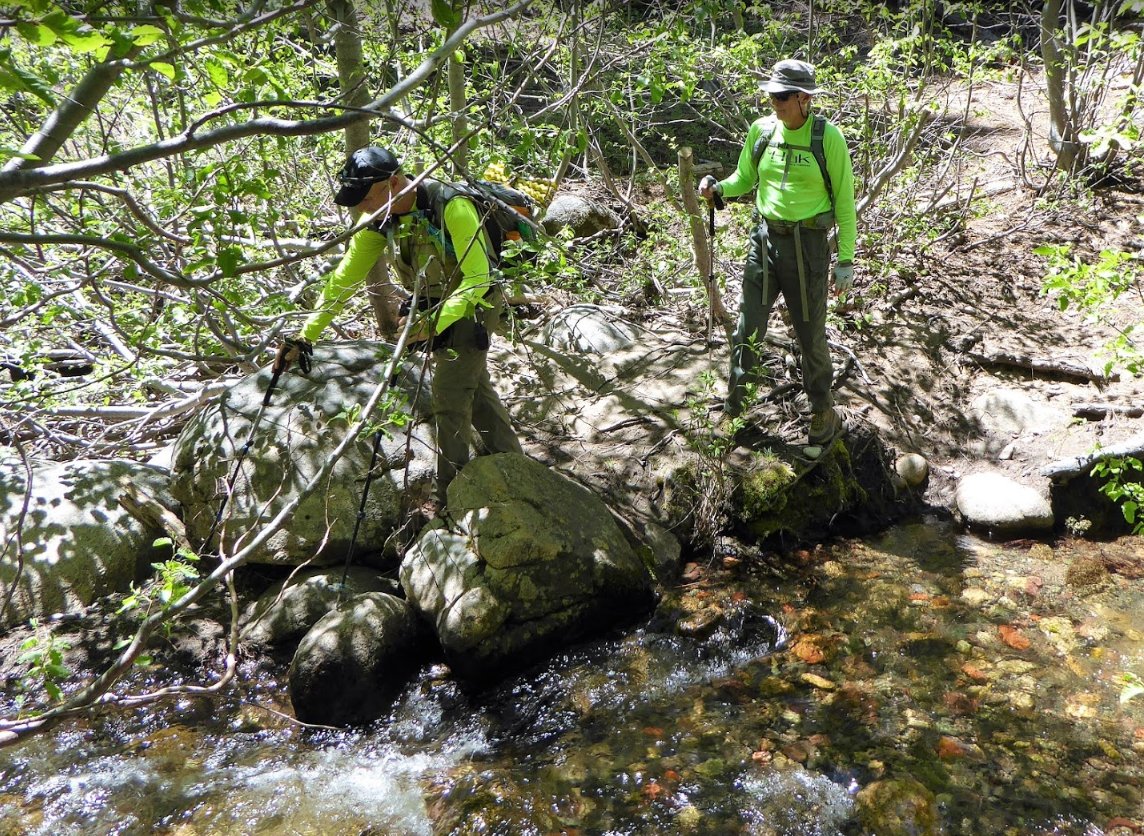 Crossing the stream