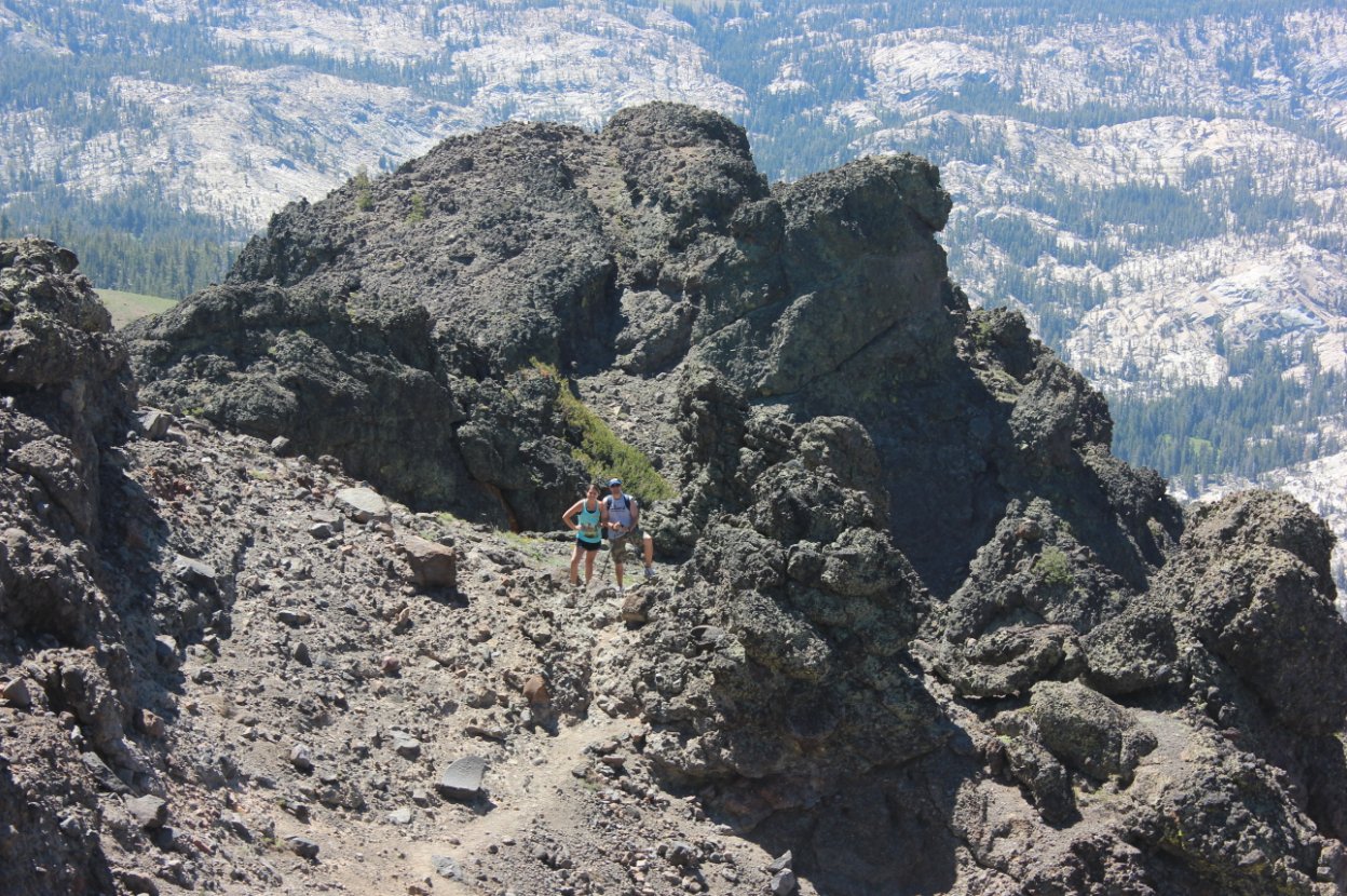 Nearing the summit