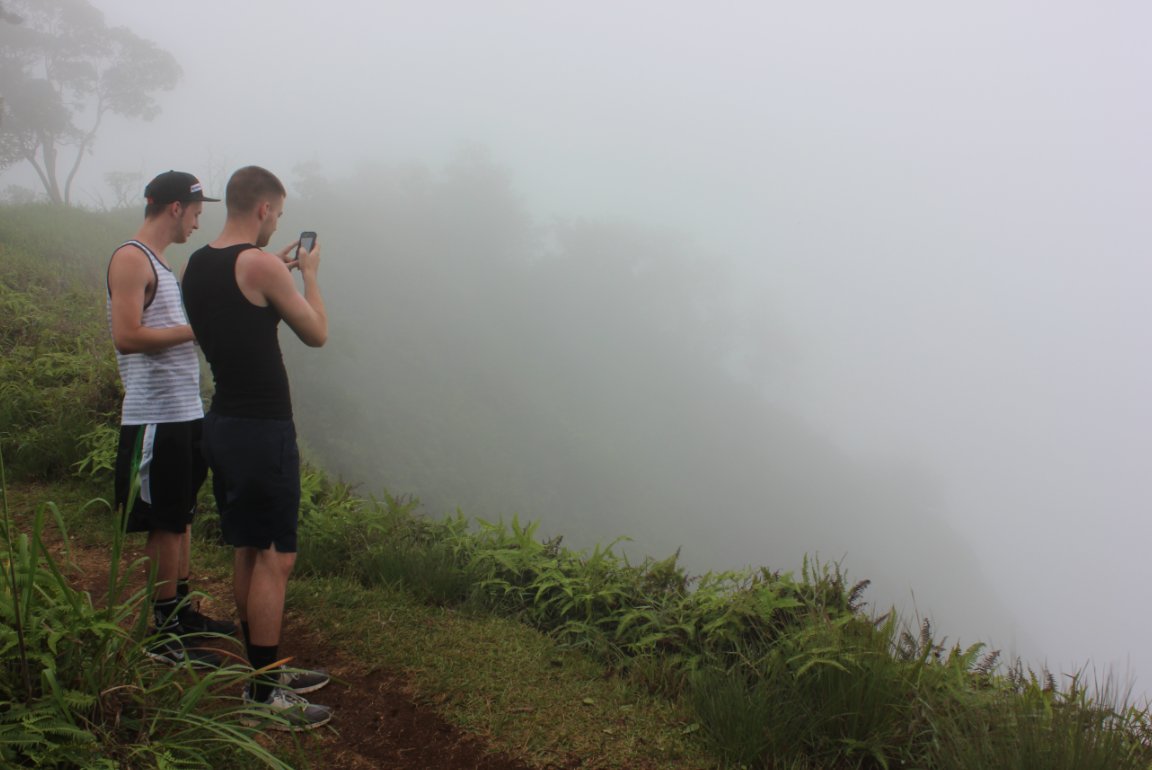 The boys in the fog