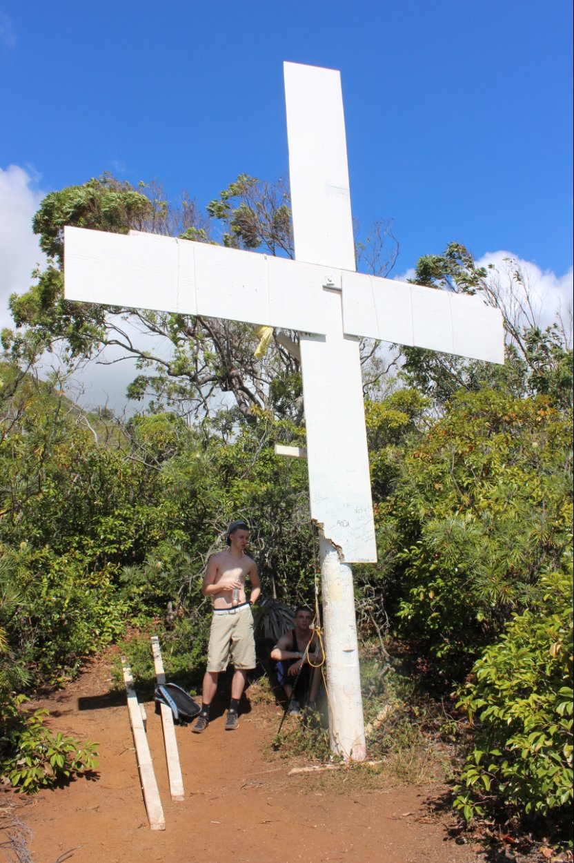 Reaching the cross