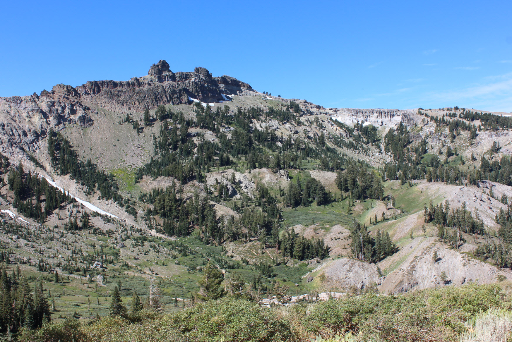 Behind Castle Peak