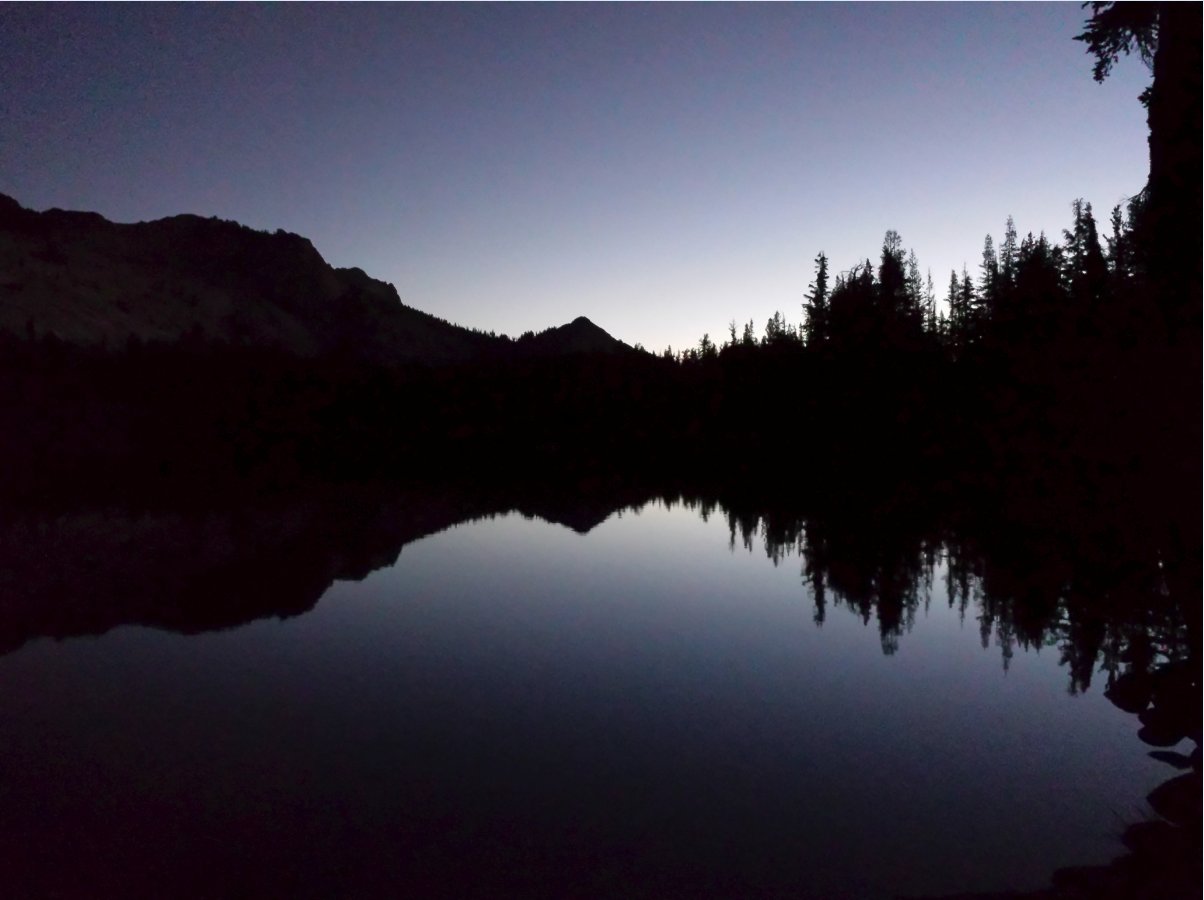 Pre sunrise May Lake